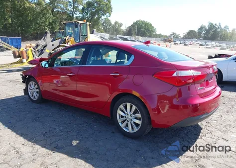 2015 Kia Forte Ex из США, поврежденный, VIN KNAFX4A81F5266847